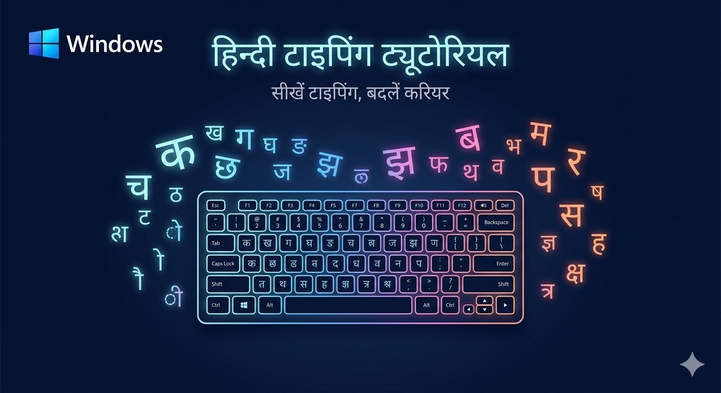 संपूर्ण हिंदी टाइपिंग गाइड: Remington Gail (Mangal Font) – Windows 10 /11 Setup से 30 दिनों में Speed Master